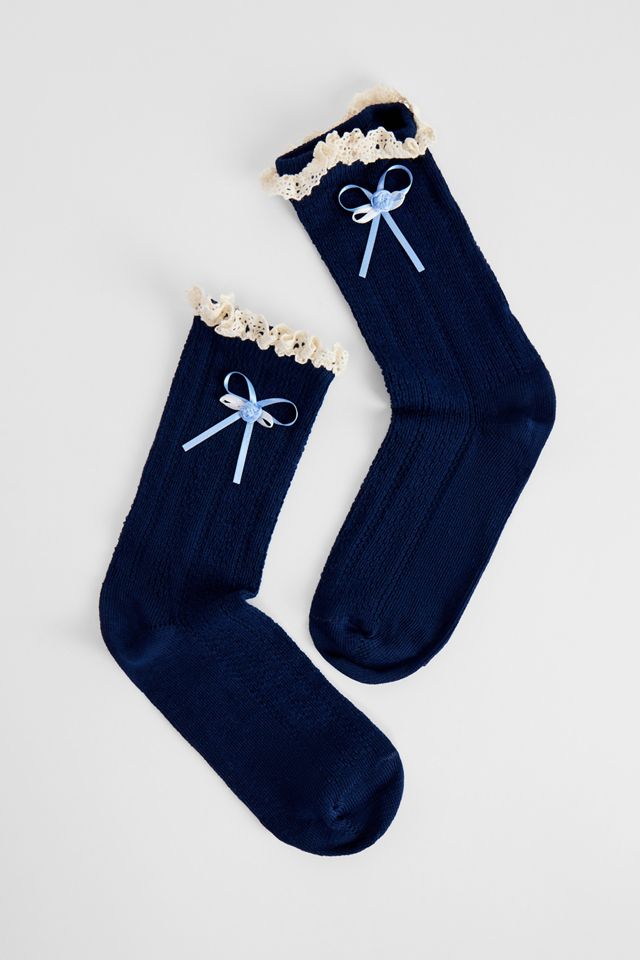 Out From Under Frill Bow Socks #2