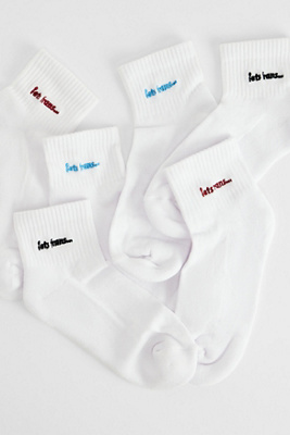 iets frans... 3-Pack Crop Ankle Socks Product Page