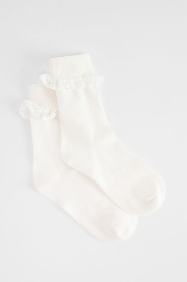 Out From Under Foldover Frilled Socks #1