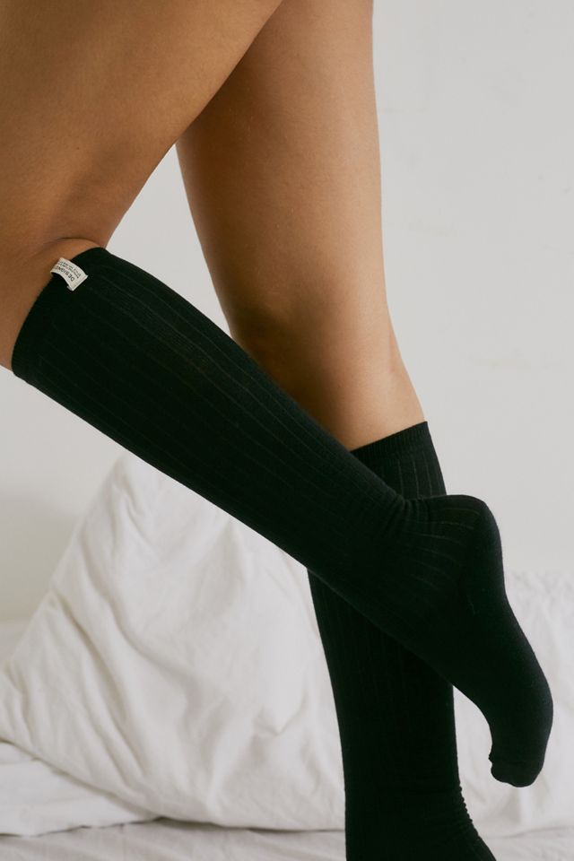 UO Basic Ribbed Knee-High Socks #1