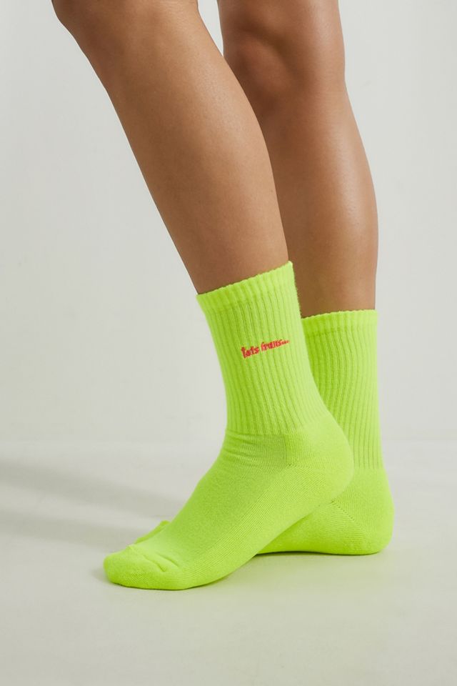 iets frans... - Chaussettes de sport fluo #1