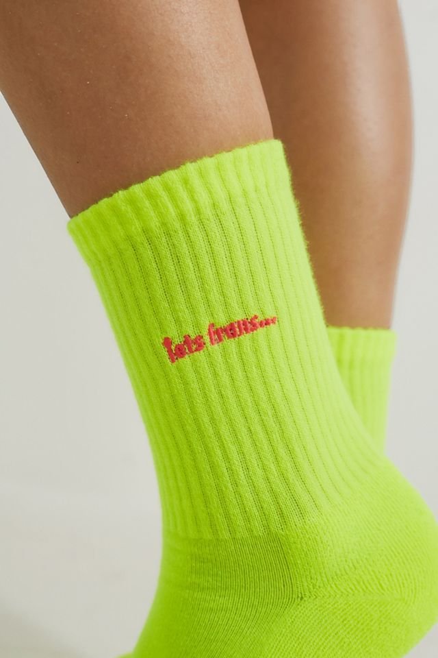 iets frans... - Chaussettes de sport fluo #2