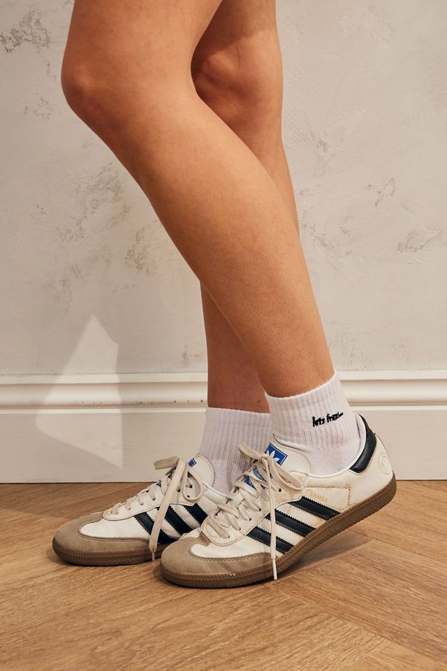 iets frans... Chaussettes Blanches Courtes #1