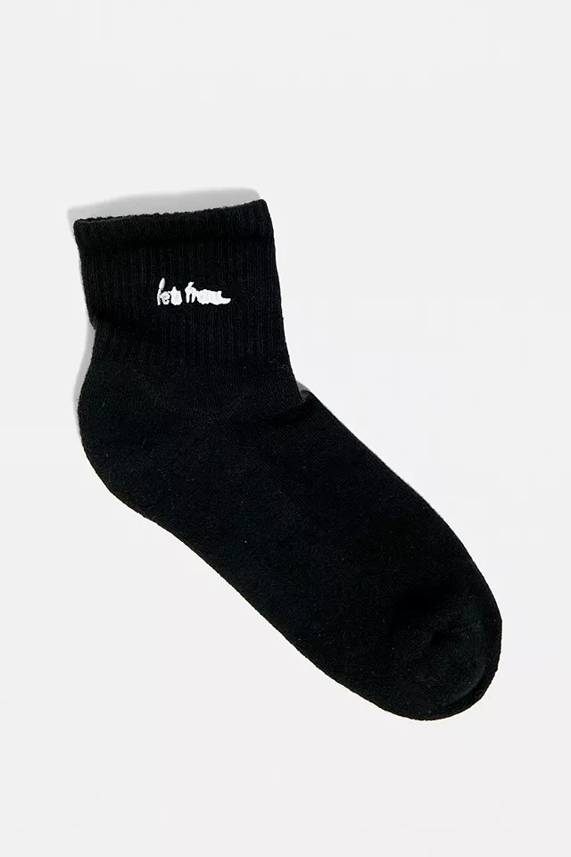 urbanoutfitters.com | iets frans... Black Cropped Socks