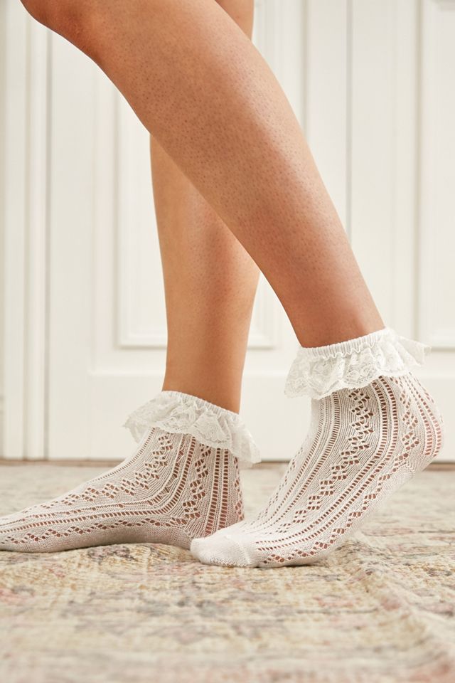 Calcetines UO Frilly Pointelle #2