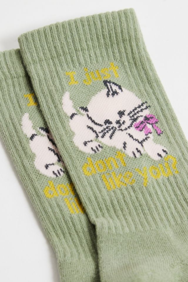 Out From Under I Just Don't Like You Socks #3