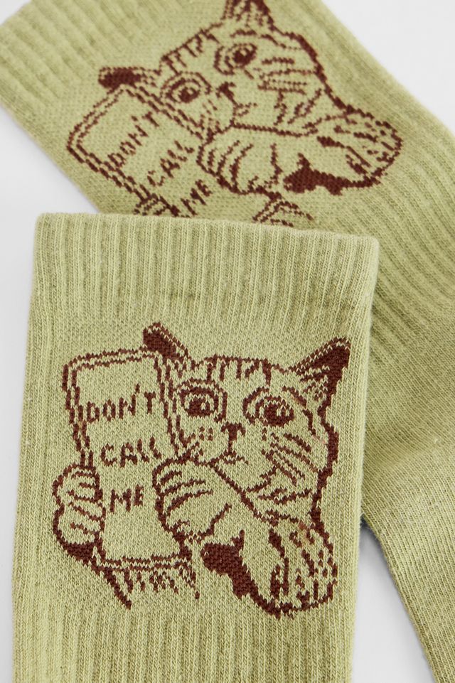 Calcetines Novedosos de Gato Out From Under Don't Call Me #2