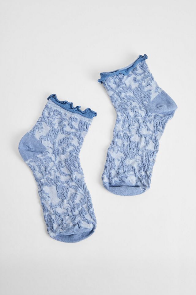 Out From Under Wandteppich-Blumenmuster-Socken #1