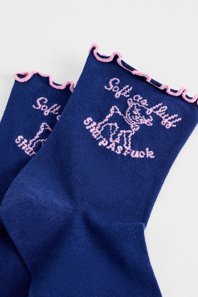 Out From Under Weich Wie Flaum Socken Mit Salatrand #1