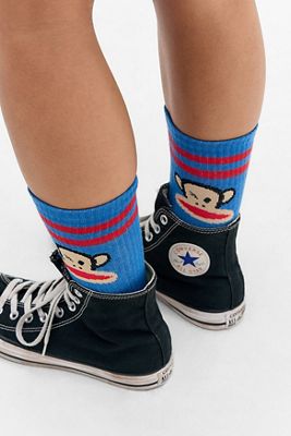 Chaussettes à rayures sport Paul Frank