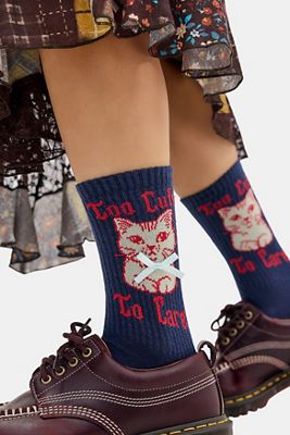 Out From Under Too Cute To Care Socks