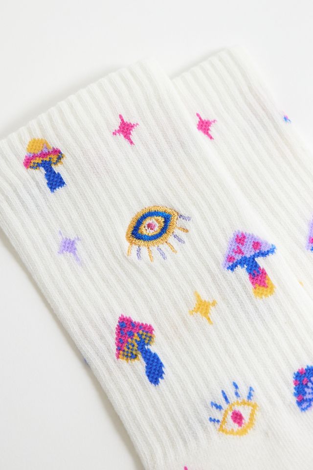 Out From Under Trippy Mushroom Socks  #2