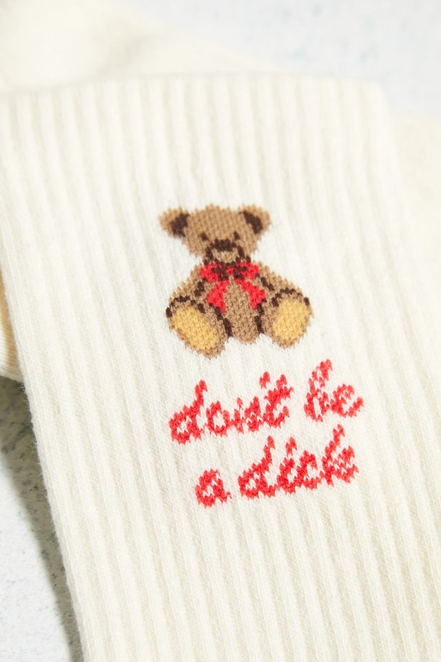 Chaussettes Ours Ne Sois Pas Une B*te Out From Under #1