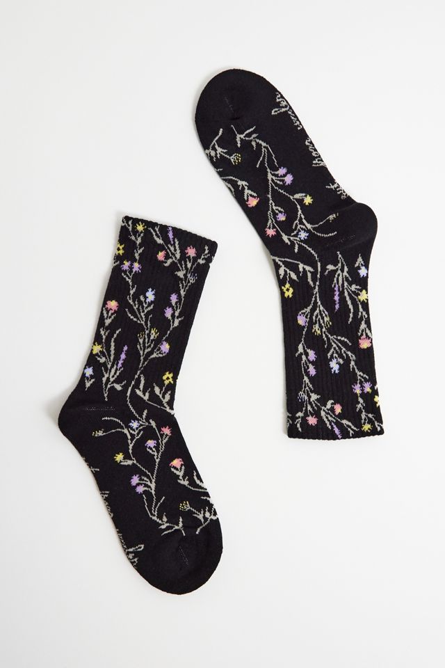 Out From Under Floral Socks #1