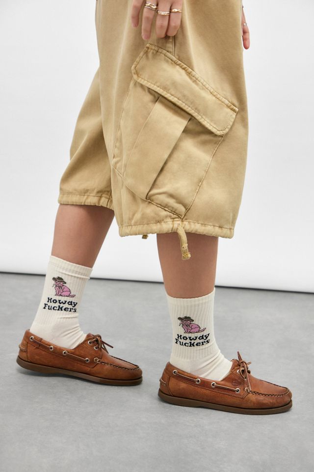 Chaussettes de nouveauté chat Out From Under Howdy F*ckers #1