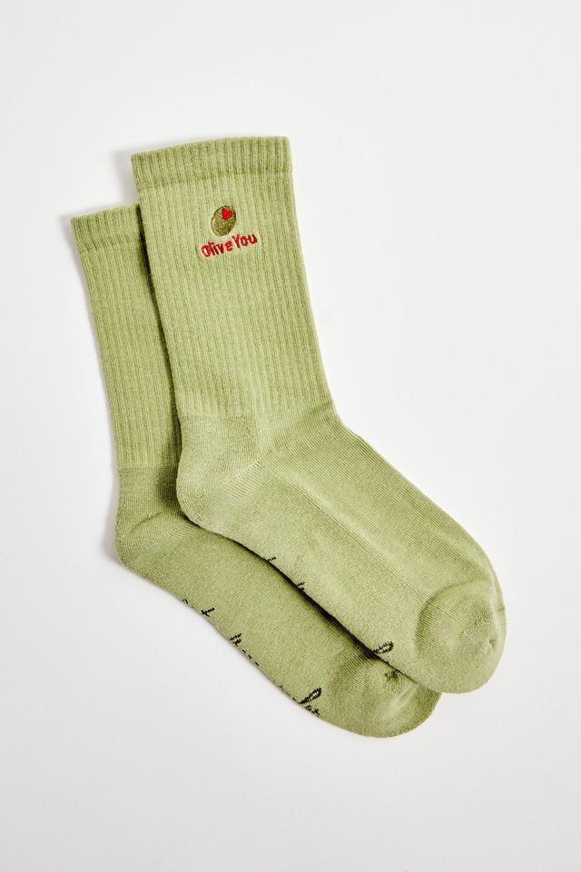Out From Under Olive You Novelty Socks #2
