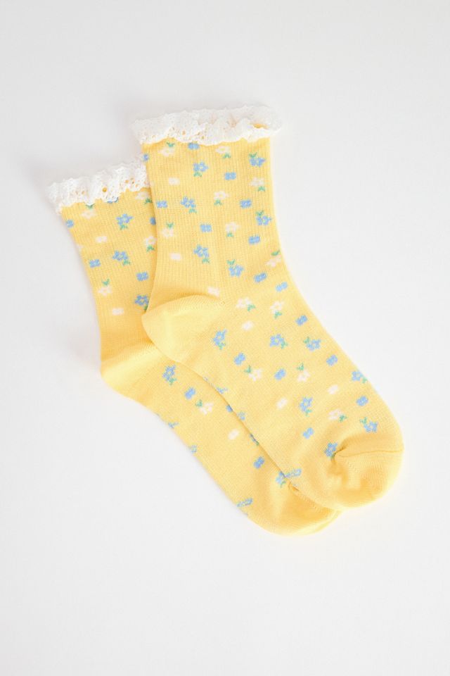 Out From Under Ditsy Floral Socks #2