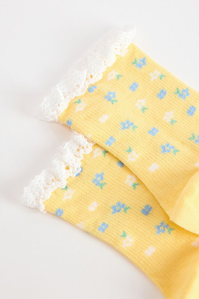 Out From Under Ditsy Floral Socks #3