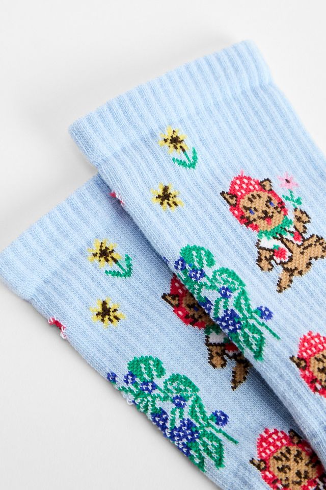 Out From Under Strawberry Cat Socks #2