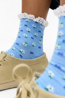 Out From Under Ditsy Floral Socks