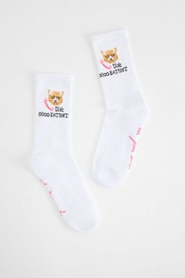 UO Katzen-Zifferblatt Socken