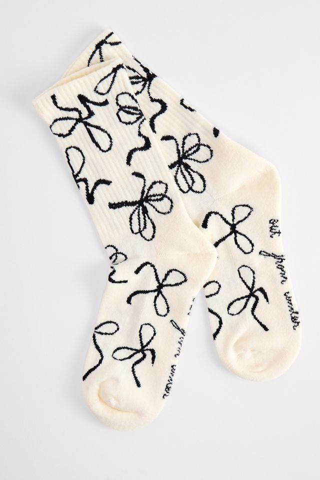 Chaussettes Sketchy Bow Out From Under #1