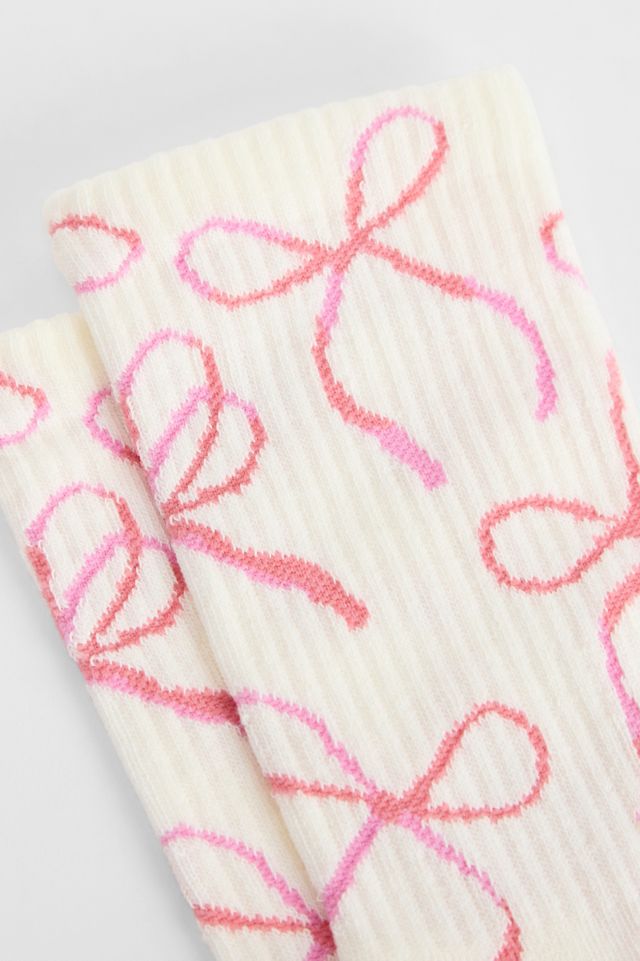 Out From Under Sketchy Bow Socks #2