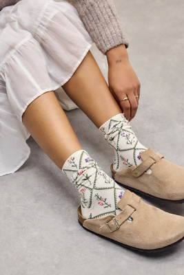 Chaussettes à fleurs en diamant en taille: TAILLE UNIQUE - Out From Under - Modalova