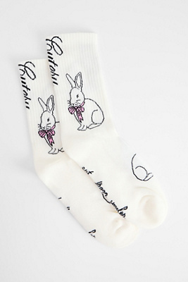 Chaussettes lapin porte-bonheur en taille: TAILLE UNIQUE - Out From Under - Modalova