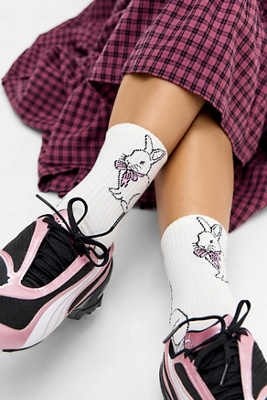 Chaussettes lapin porte-bonheur en taille: TAILLE UNIQUE - Out From Under - Modalova