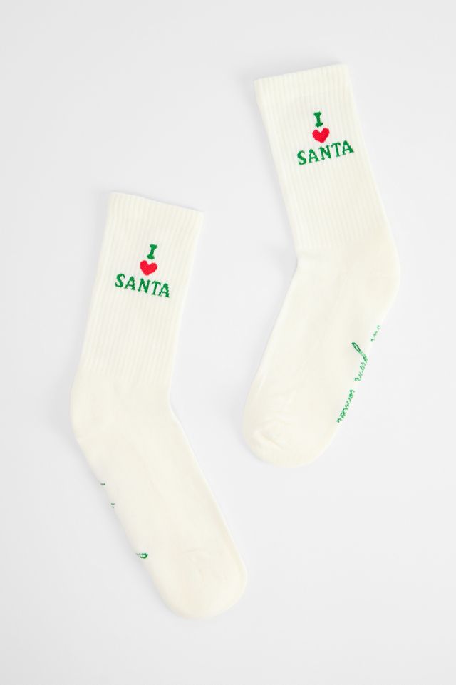 Out From Under I Heart Santa Socks #2