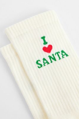 Calzini Out From Under I Heart Santa