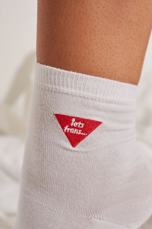 iets frans... – Socken mit Dreieck-Logo #2