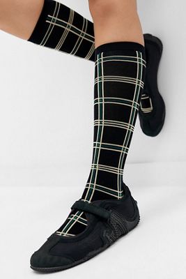 Out From Under Tartan Knee High Socks