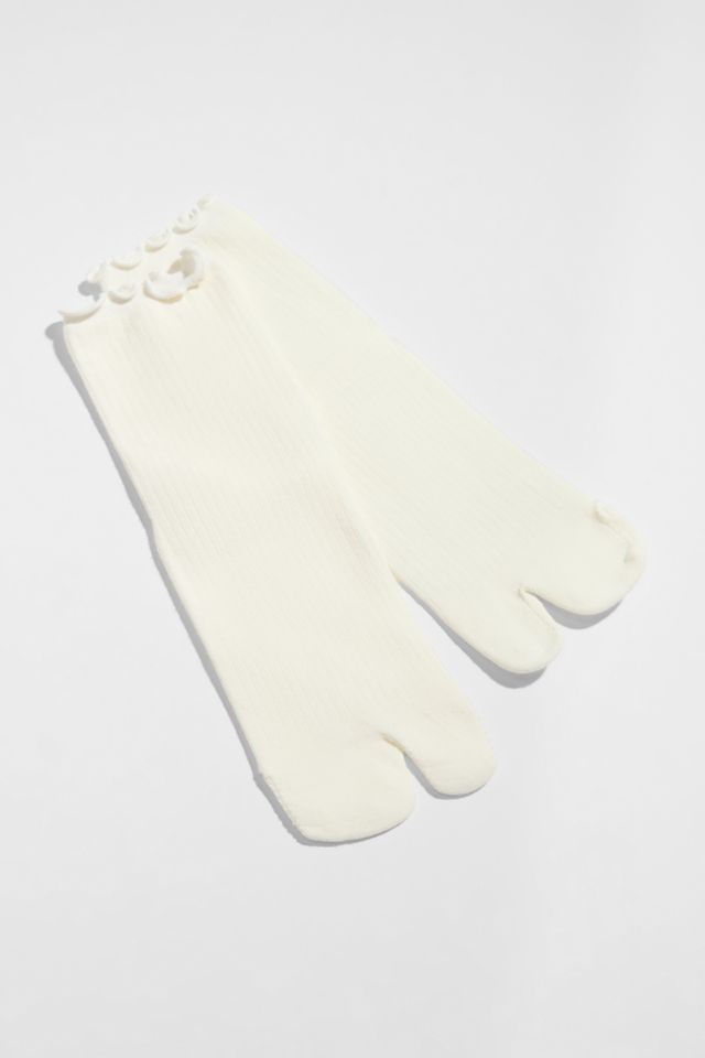 Out From Under Tabi Frill Edge Socks #1