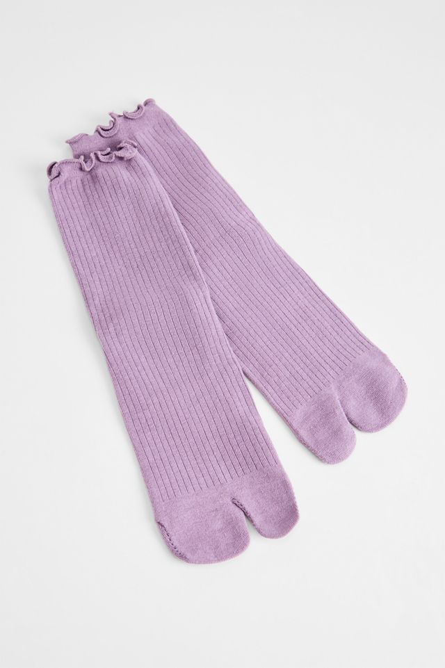 Chaussettes Out From Under Tabi à bords à volants #1