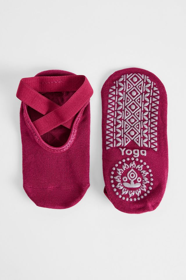 Chaussettes de Pilates découpées antidérapantes Out From Under #1