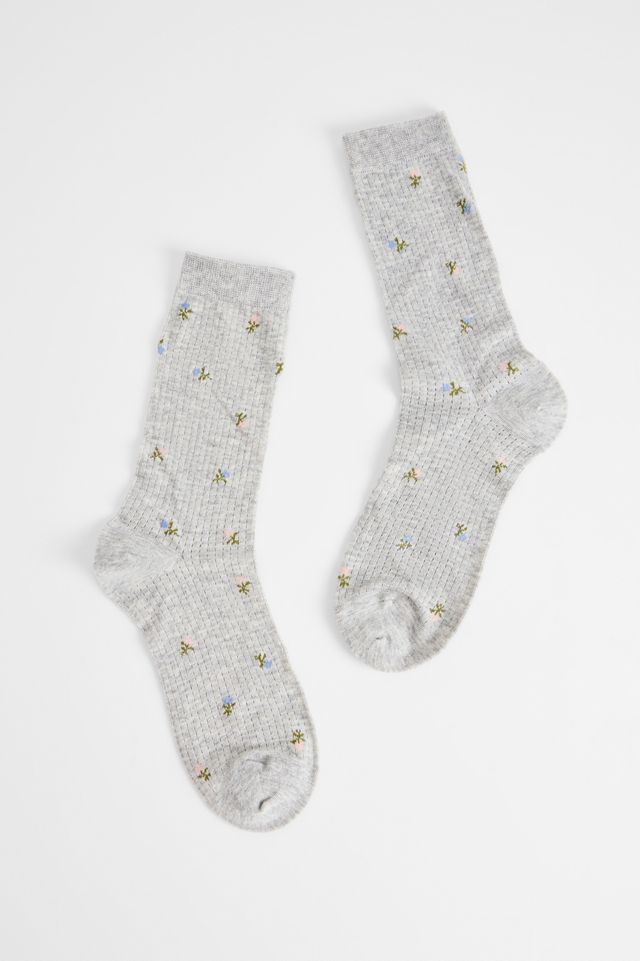 Calcetines con Bordado Floral Out From Under #1