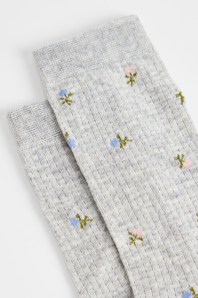 Calcetines con Bordado Floral Out From Under #2