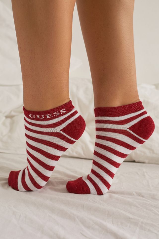 GUESS – Gestreifte Sneaker-Socken #2
