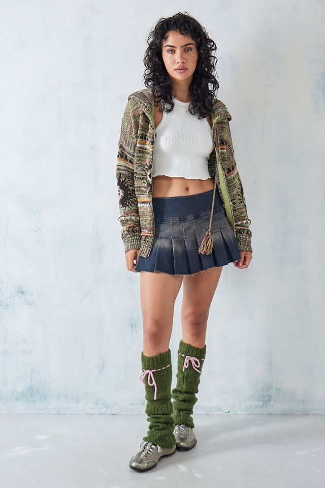 Out From Under Ribbon Leg Warmers  #3