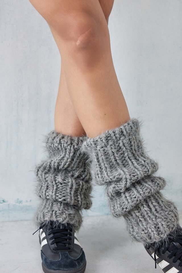 Out From Under Chunky Knit Leg Warmers Urban Outfitters UK
