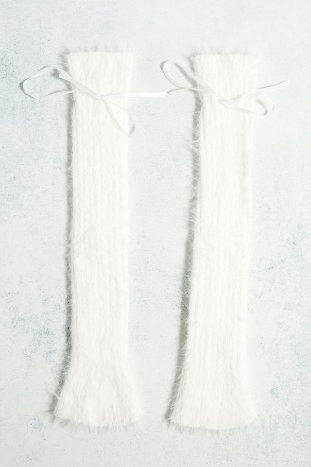Out From Under Inez Eyelash Knit Extra-Long Leg Warmers #2