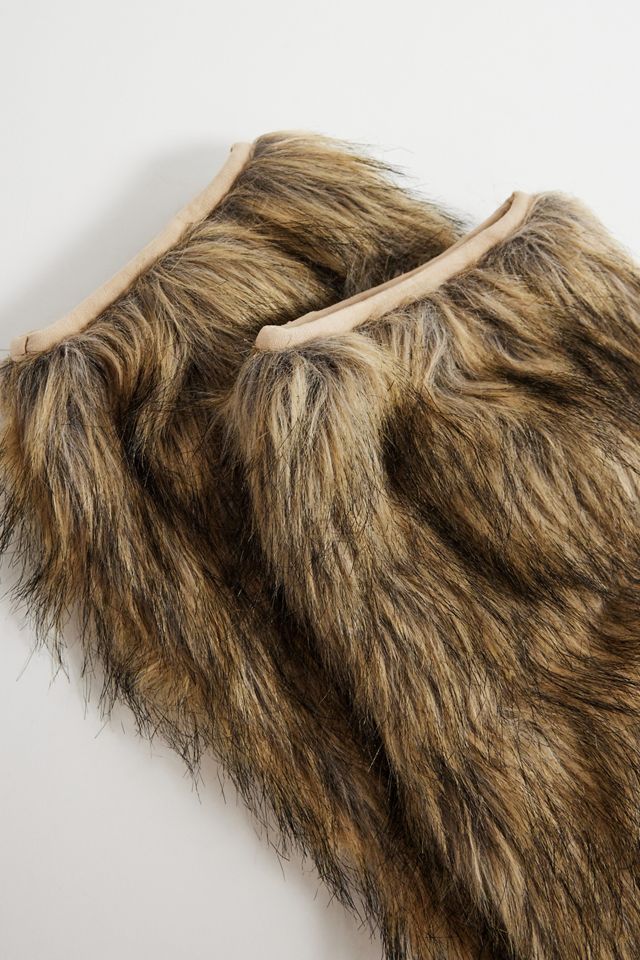 Out From Under Fur Leg Warmers #2