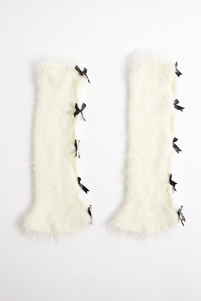 Out From Under Bow Back Leg Warmers  #1