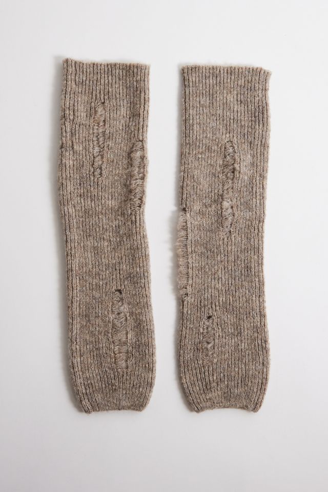 Out From Under Distressed Marl Leg Warmers  #3