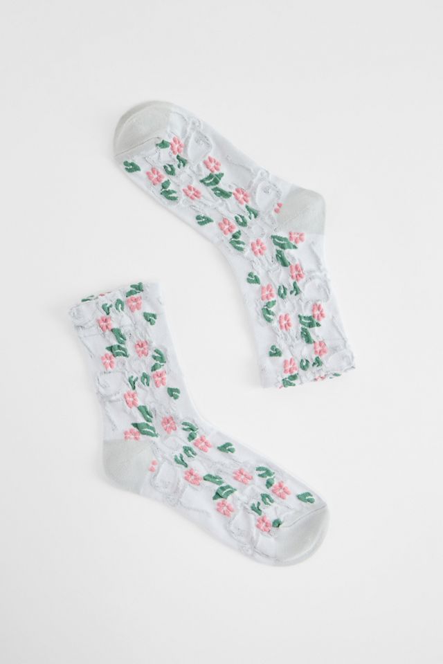 Out From Under Floral Socks #1