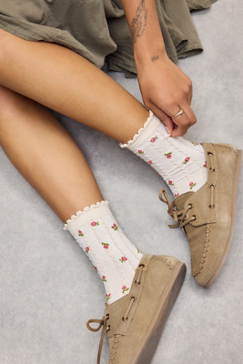 Chaussettes texturées à fleurs en taille: TAILLE UNIQUE - Out From Under - Modalova