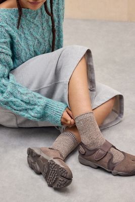 Out From Under Spacedye Embroidered Socks