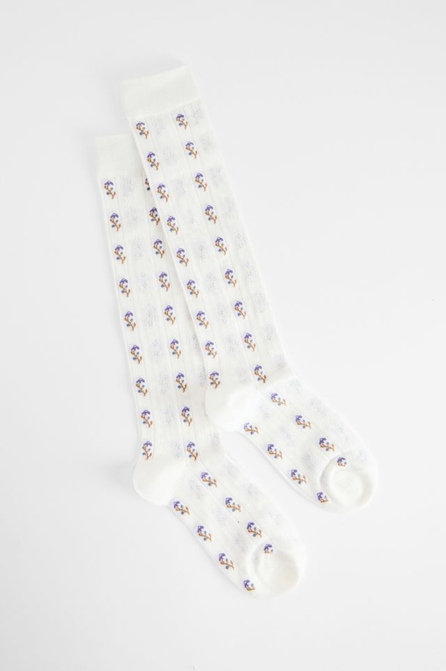 Calcetines Florales Hasta la Rodilla Out From Under #1